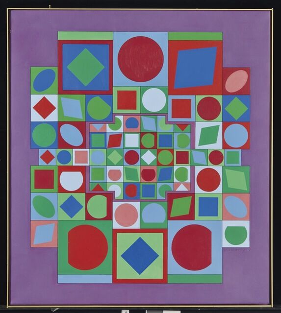 Auction Victor Vasarely Victor Vasarely 1906 1997 Folklore