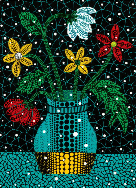 Yayoi Kusama Flowers 1997 花 草間彌生 1997 Artsy Yayoi Kusama Flowers 1997 花 草間彌生 1997 Artsy