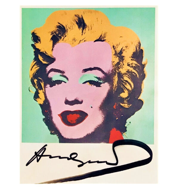 Andy Warhol | 'Marilyn', SIGNED, Museum of Modern Art NYC (MoMA ...