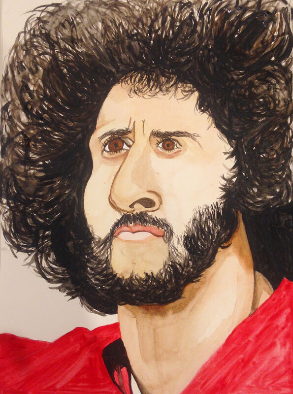 Rudy Shepherd Colin Kaepernick Nfl Quarterback Who Starting The Take A Knee Campaign In 16 To Protest Police Violence Towards Black People Ca 17 Artsy Rudy Shepherd Colin Kaepernick Nfl Quarterback Who Starting The Take A Knee Campaign In 16 To Protest Police Violence Towards Black People Ca 17 Artsy