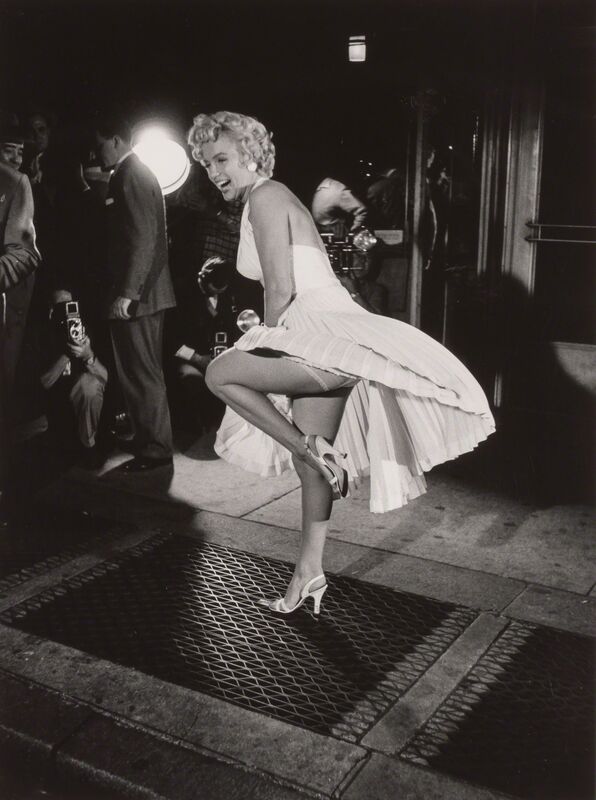George Zimbel Marilyn Monroe On The Set Of The Seven Year Itch 1954 Artsy