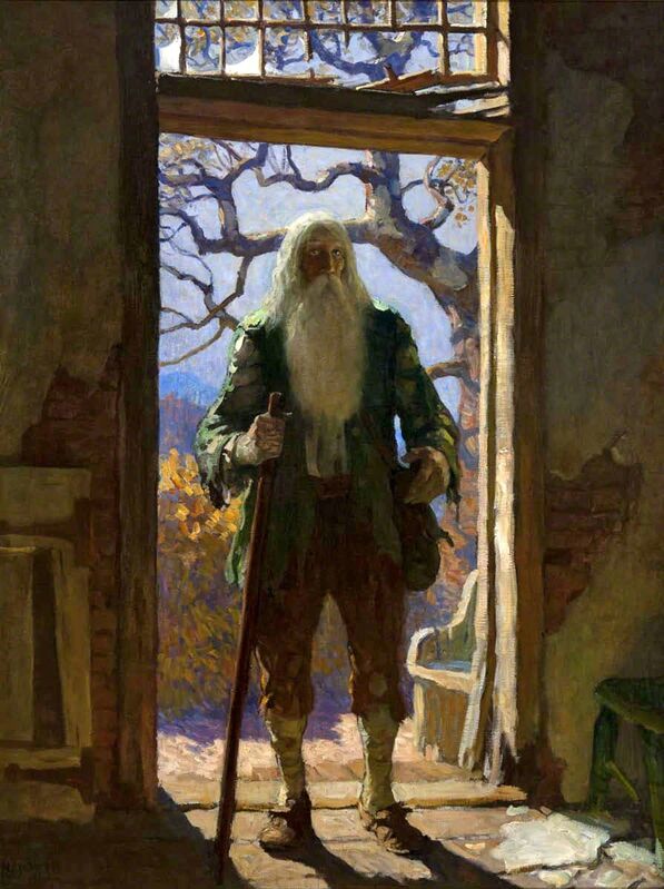 N.C. Wyeth | Return of Rip Van Winkle (1921) | Artsy