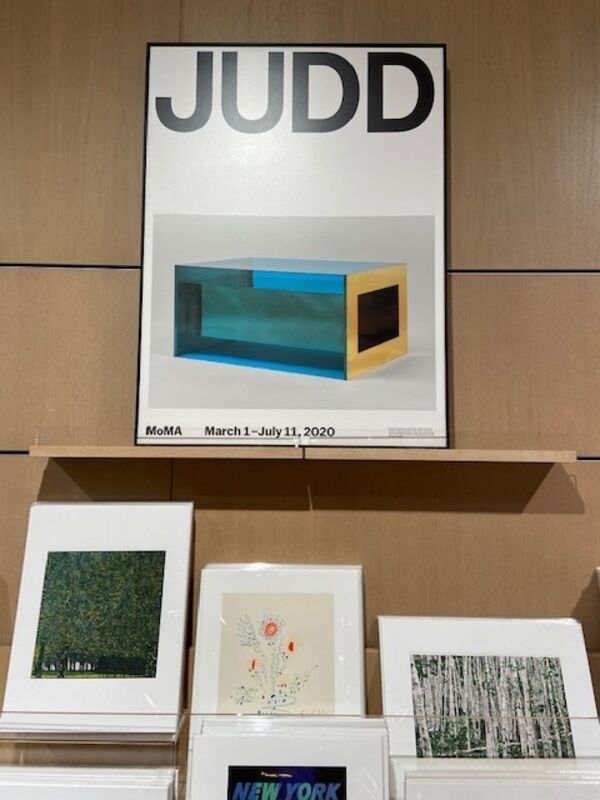 skarp glas Indstilling Donald Judd | Donald Judd MOMA Retrospective Musuem Poster, SOLD OUT (2020)  | Available for Sale | Artsy