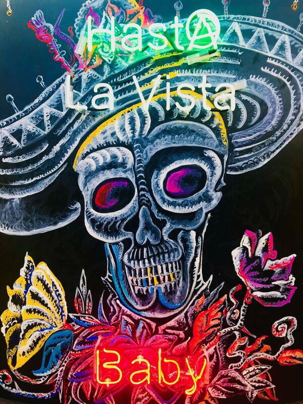 Illuminati Neon Hasta La Vista Baby 18 Available For Sale Artsy Illuminati Neon Hasta La Vista Baby 18 Available For Sale Artsy