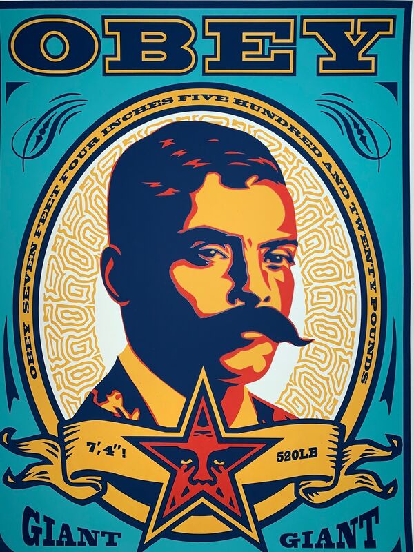 Shepard Fairey Shepard Fairey Zapata 1999 Teal Silkscreen Print Edition Obey Giant Urban Street Art Available For Sale Artsy Shepard Fairey Shepard Fairey Zapata 1999 Teal Silkscreen Print Edition Obey Giant Urban Street Art Available For Sale Artsy