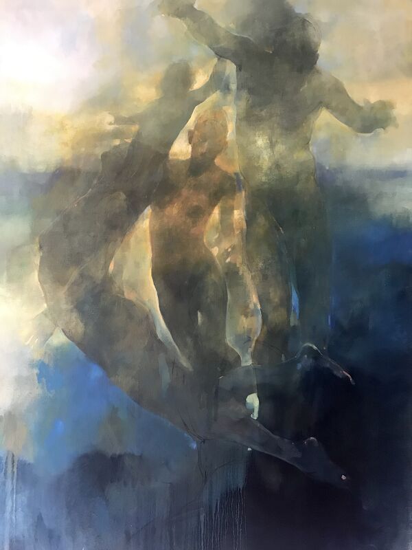 Bill Bate Ethereal Abstract Figurative Painting Available For Sale Artsy Bill Bate Ethereal Abstract Figurative Painting Available For Sale Artsy