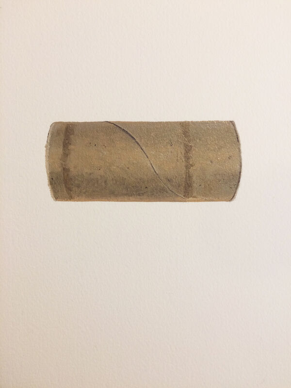 Brad Nelson | Empty Toilet Paper Roll (2019) | Artsy