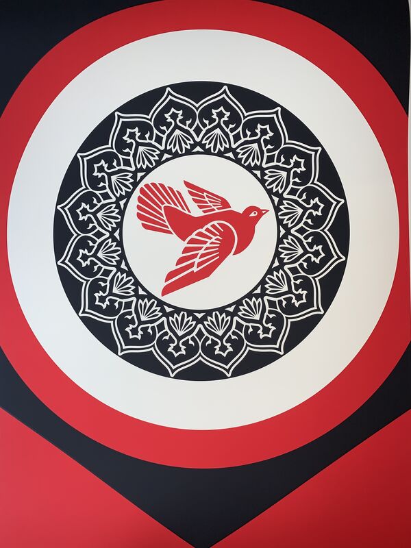 Shepard Fairey Rise From The Ashes Red Available For Sale Artsy Shepard Fairey Rise From The Ashes Red Available For Sale Artsy