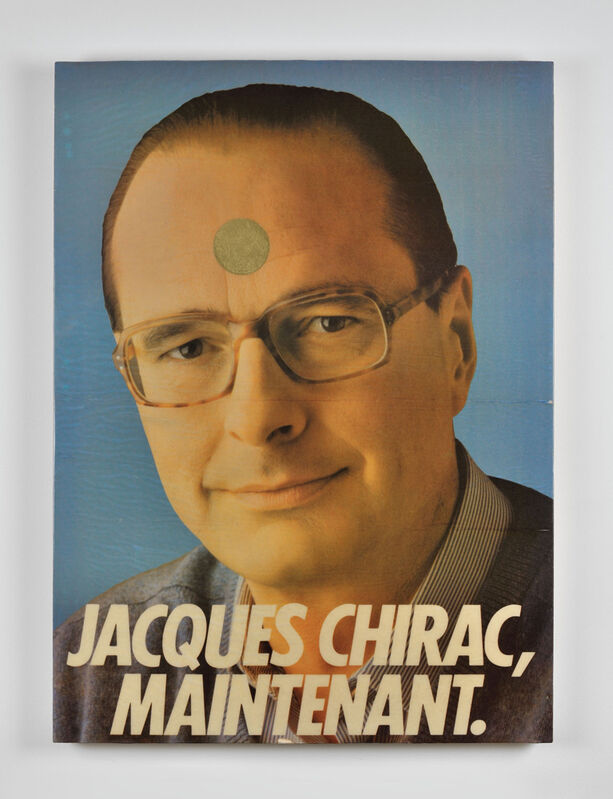 Chirac art collage
