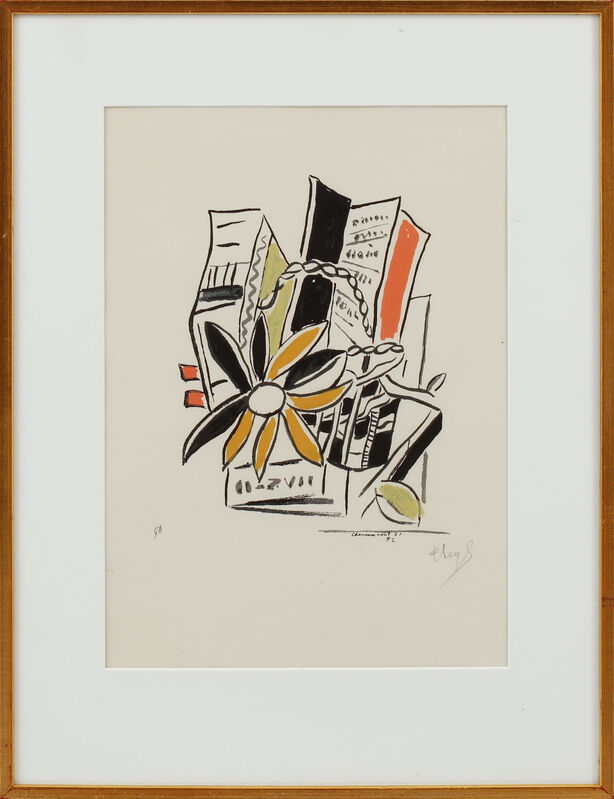 Certificate Machinery Fernand Léger Cubism Wall Art, Cubism Art