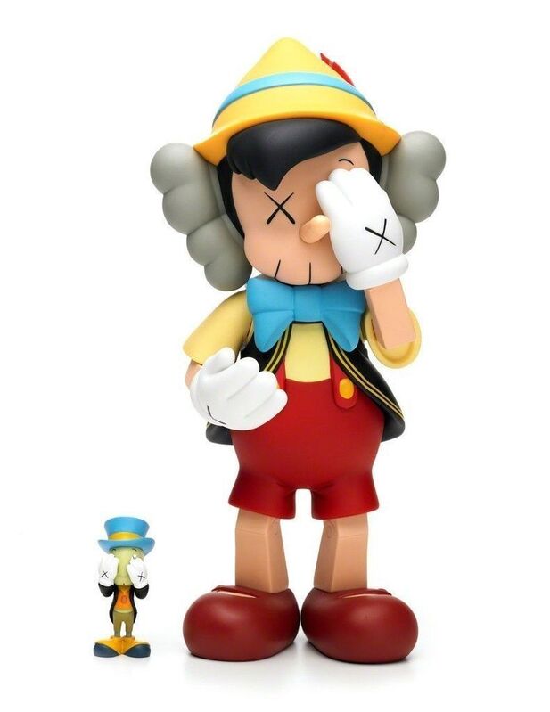 Kaws Pinocchio Jiminy Cricket 10 Available For Sale Artsy Kaws Pinocchio Jiminy Cricket 10 Available For Sale Artsy