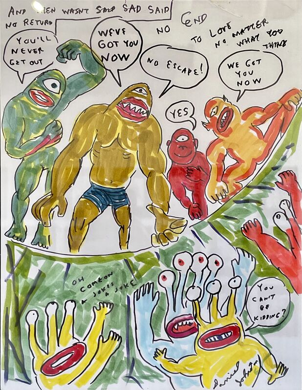 Daniel Johnston And Then Wasn T Said Sad Said 13 Available For Sale Artsy Daniel Johnston And Then Wasn T Said Sad Said 13 Available For Sale Artsy