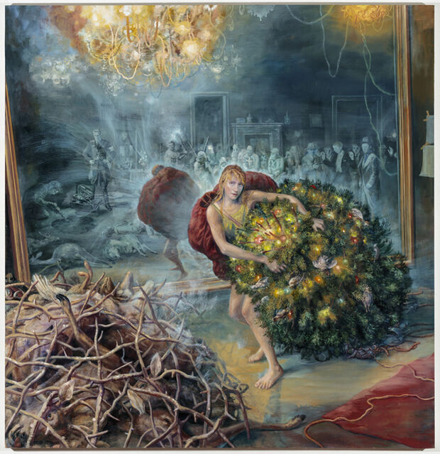 Julie Heffernan Self Portrait As Gatherer 2017 Available For