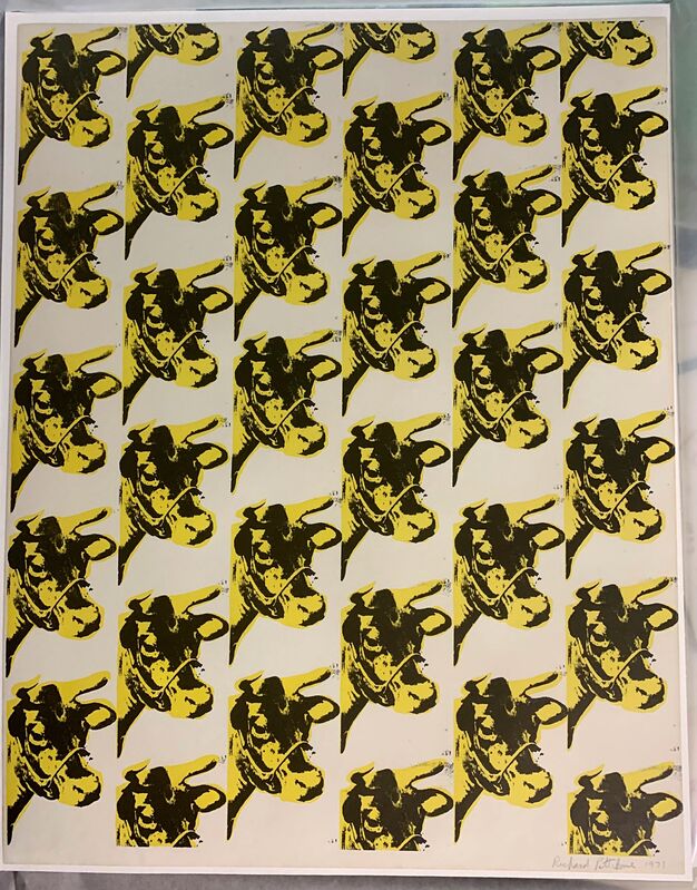 Richard Pettibone Andy Warhol Cow Wallpaper 1971 Available For Sale Artsy Richard Pettibone Andy Warhol Cow Wallpaper 1971 Available For Sale Artsy