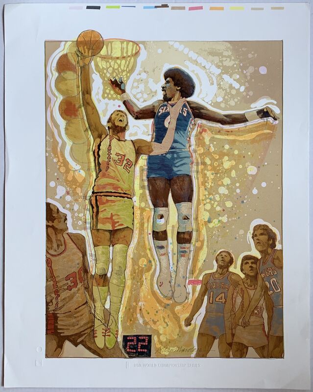 Allan Mardon Julius Dr J Erving Vs Bill Walton Nba World Championship Portland Trailblazers Vs Philadelphia 76ers 1977 Available For Sale Artsy Allan Mardon Julius Dr J Erving Vs Bill Walton Nba World Championship Portland Trailblazers Vs Philadelphia 76ers 1977 Available For Sale Artsy