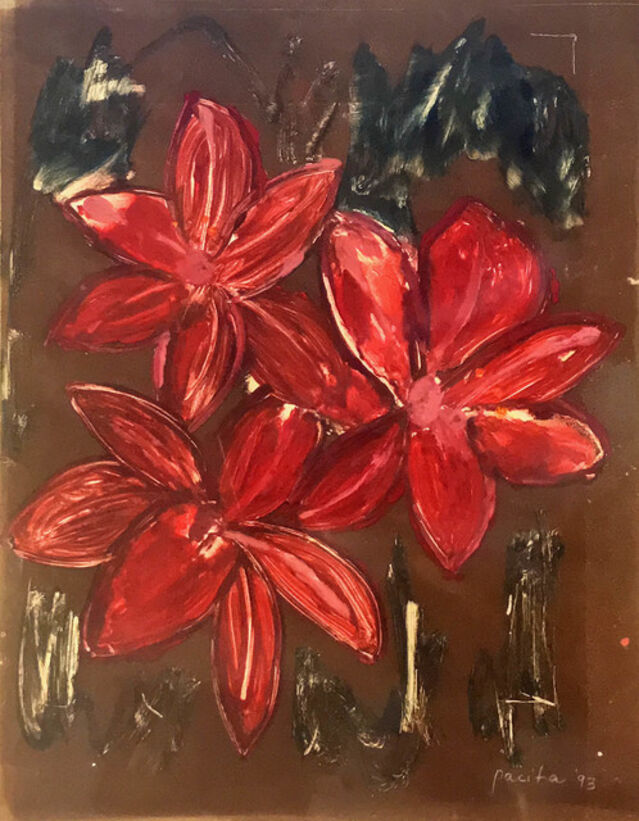 Pacita Abad Red amaryllis (1993) Artsy