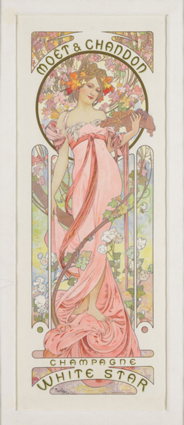 Alphonse Mucha Moet Chandon Champagne White Star 19 Available For Sale Artsy Alphonse Mucha Moet Chandon Champagne White Star 19 Available For Sale Artsy
