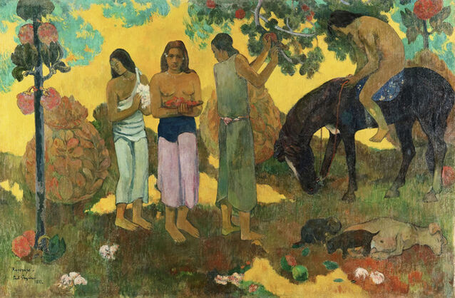 Paul Gauguin Rupe Rupe The Fruit Harvest 1899 Artsy