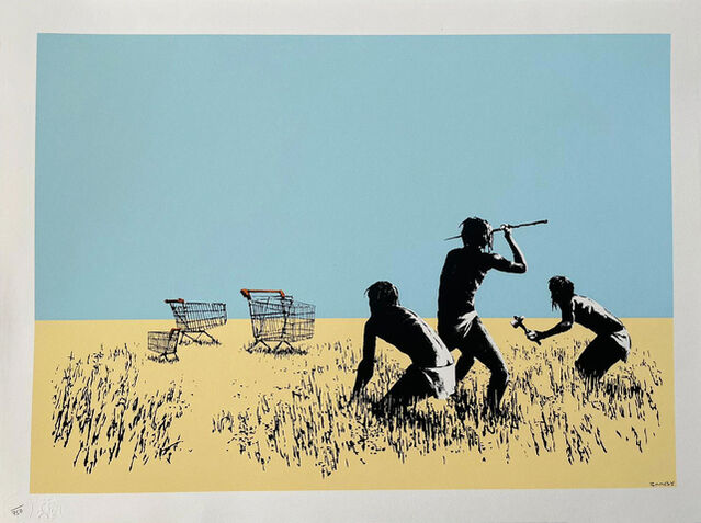 Banksy | Trolleys (colour) (Signed) (2007) | Available for Sale | Artsy