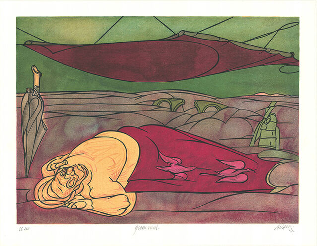 Valerio Adami Germinal 1984 Available For Sale Artsy