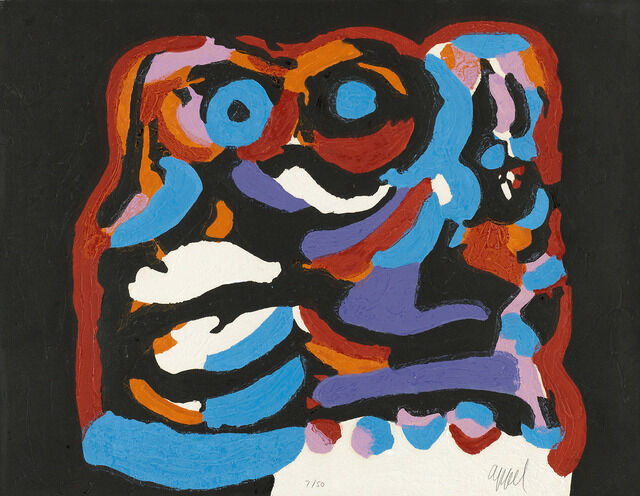 Karel Appel Da Oliphant 1975 Artsy