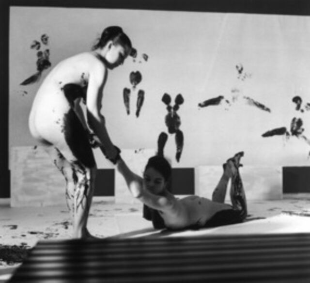 Yves Klein Performance Anthropometries Of The Blue Epoch