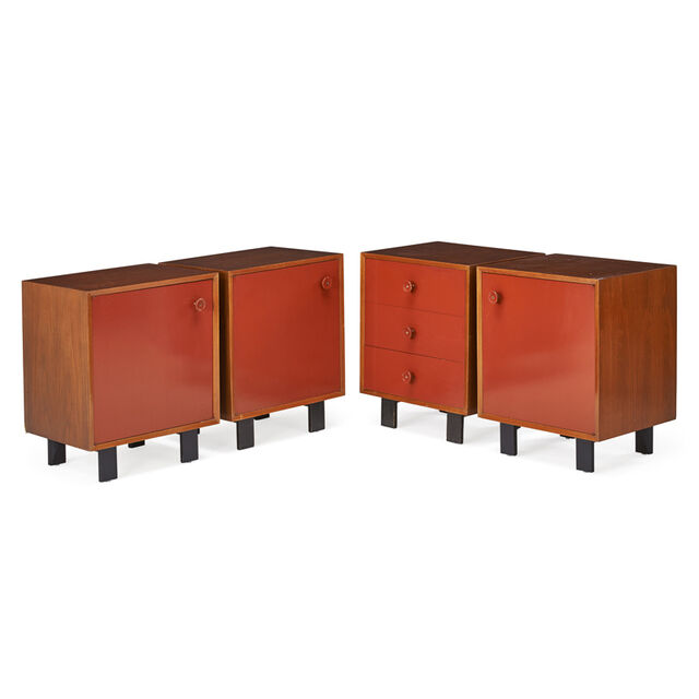 George Nelson Herman Miller Four Cabinets Zeeland MI George Nelson Herman Miller Four Cabinets Zeeland MI