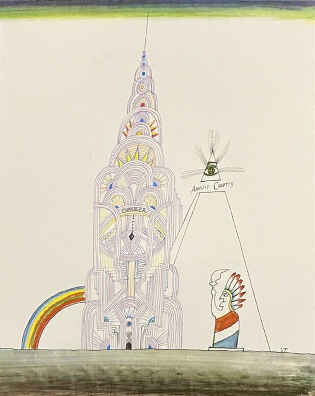 Saul Steinberg Saul Steinberg Empire State Building