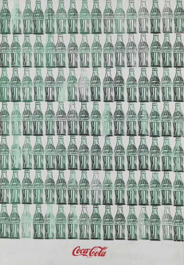 Andy Warhol Green Coca Cola Bottles 1962 Artsy