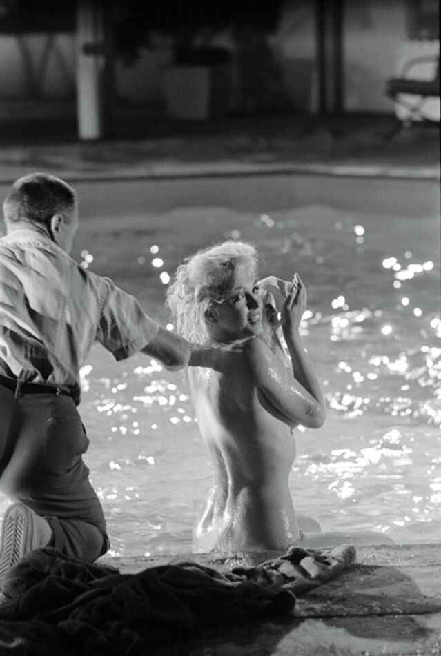 Lawrence Schiller | Marilyn Monroe Poolside (1962) | Available for Sale | Artsy