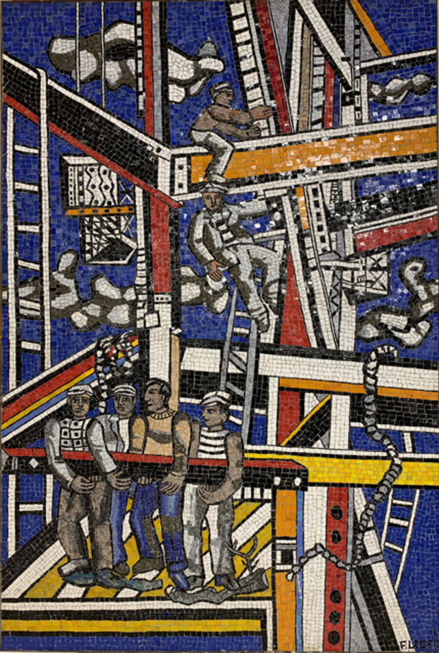 Fernand Léger Les Constructeurs (état définitif) (1950