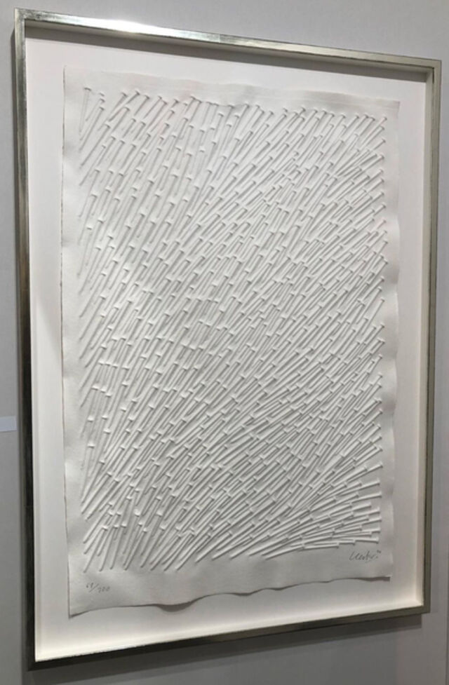 Gunther Uecker Bewegtes Feld 00 Available For Sale Artsy