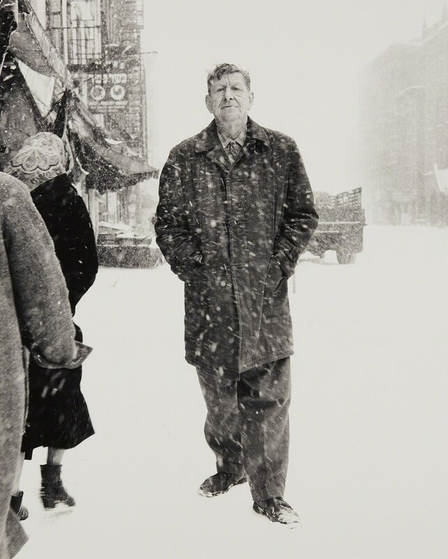 Richard Avedon | W. H. Auden, poet, St. Marks Place, New York City, March 3, 1960 | Artsy