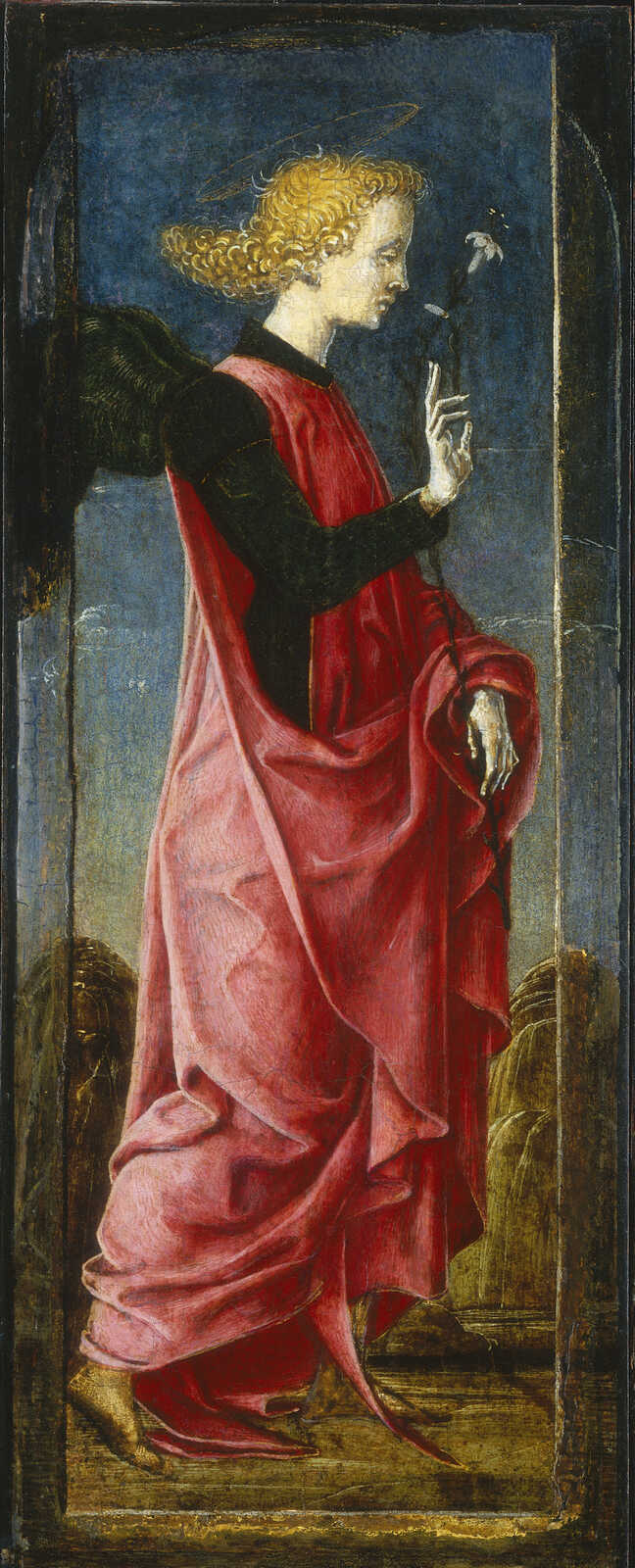 Cosmè Tura | The Annunciation with Saint Francis and Saint Louis of ...