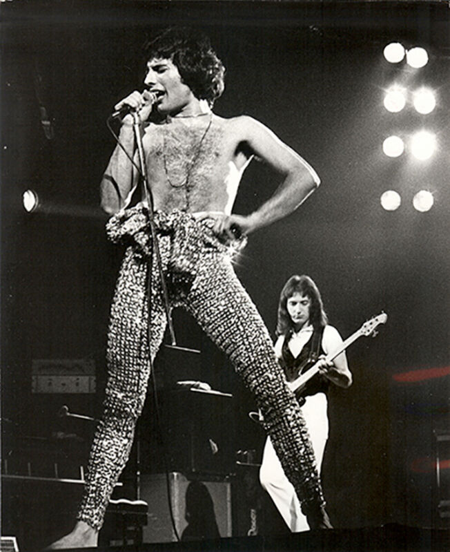 Freddie Mercury performing on stage with Queen Photo Print 8 x 10