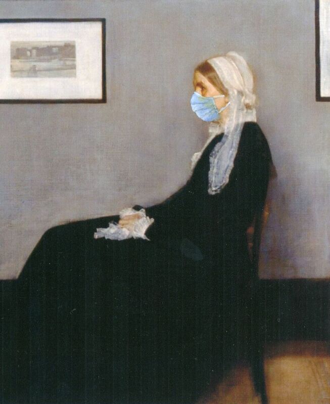 Alan Beck Whistler S Mother Wears A Face Mask Available For Sale Artsy Alan Beck Whistler S Mother Wears A Face Mask Available For Sale Artsy