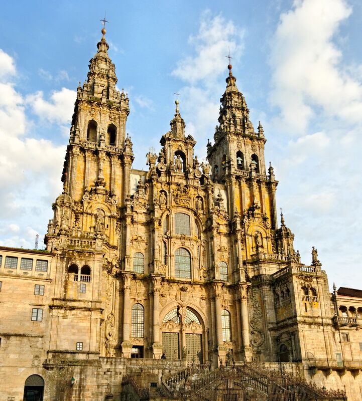 Galicia Spain Cathedral Of Saint James Santiago De Compostela 11th 12th 17th 18th Century Artsy Galicia Spain Cathedral Of Saint James Santiago De Compostela 11th 12th 17th 18th Century Artsy