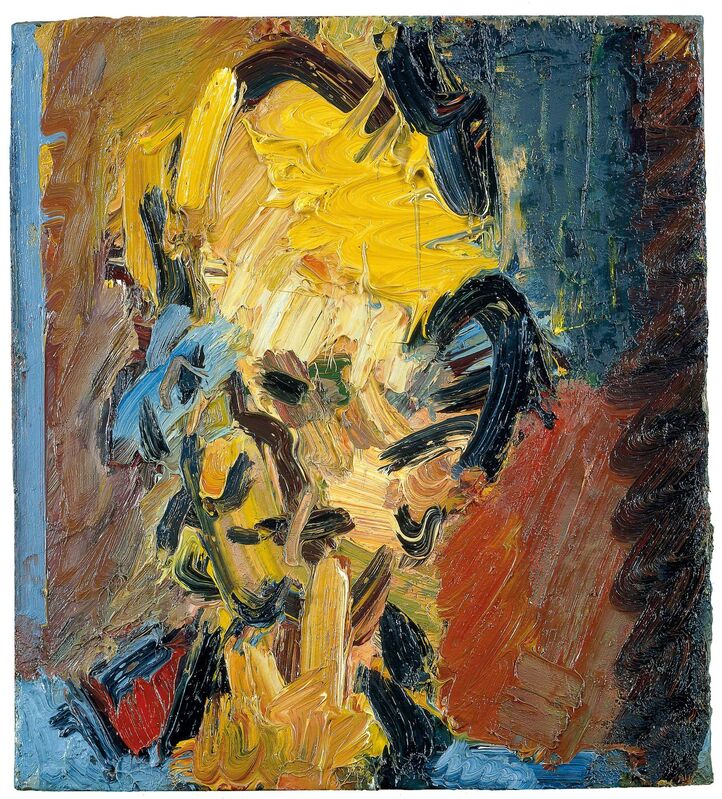 Frank Auerbach | Head Of William Feaver (2003) | Artsy