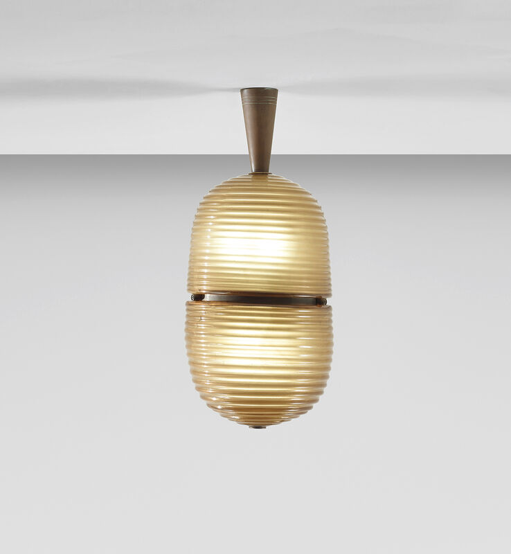 Gio Ponti Ceiling Light Model No 5254 1931 1935 Artsy
