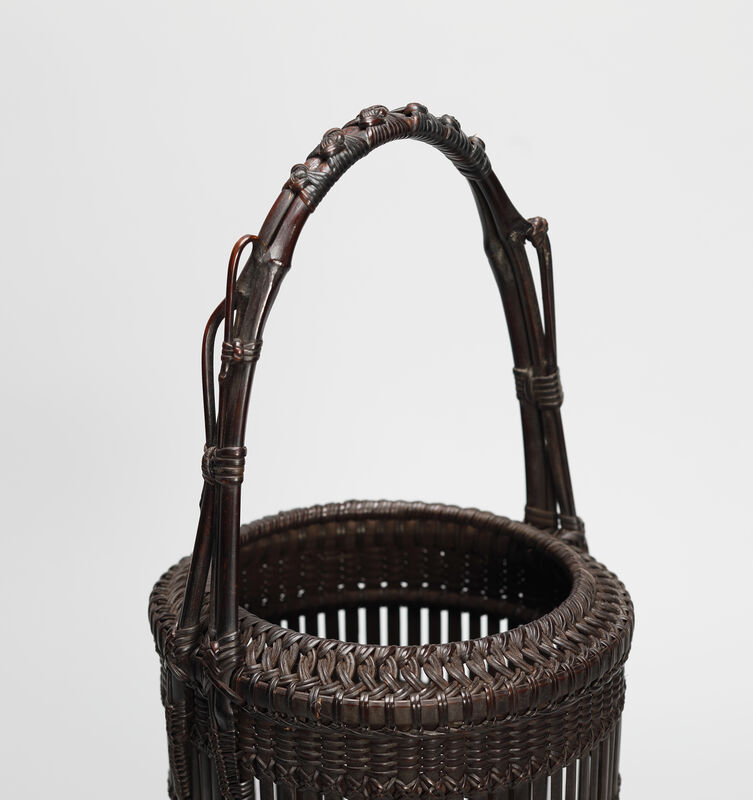 Maeda Chikubōsai Ii Tate Ami Hanakago Vertical Weaving Flower Basket 立編花籃 二代前田竹房斎 Early th Century Available For Sale Artsy Maeda Chikubōsai Ii Tate Ami Hanakago Vertical Weaving Flower Basket 立編花籃 二代前田竹房斎 Early th Century Available For Sale Artsy