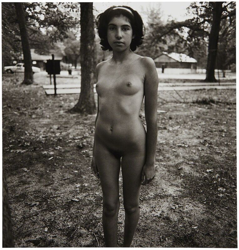 Diane Arbus, 'Adolescent girl at a nudist camp, N.J.', 1963, Phot...