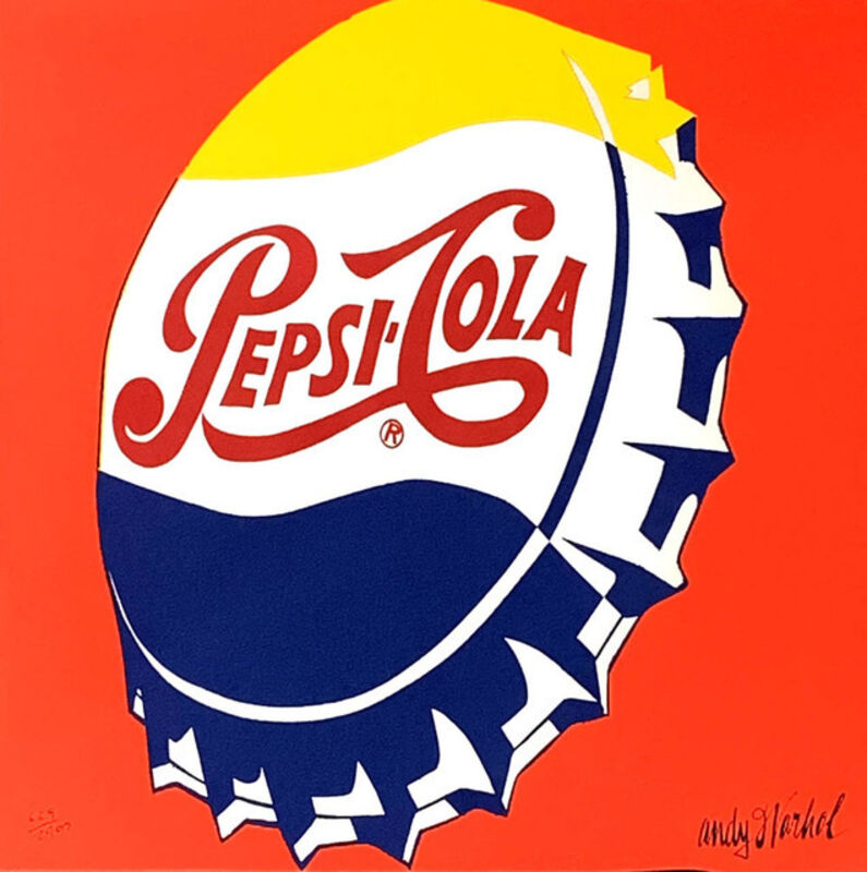 Andy Warhol Pepsi Cola 1986 Artsy Andy Warhol Pepsi Cola 1986 Artsy