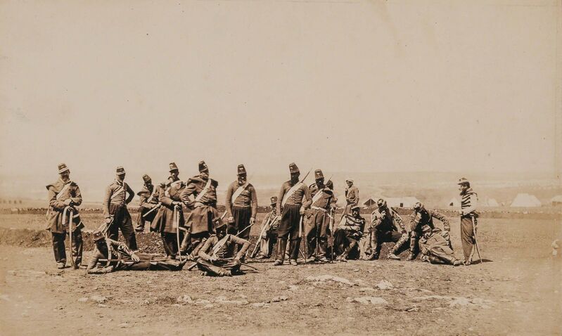 Roger Fenton | Group of four salt prints of Crimean War scenes | Artsy