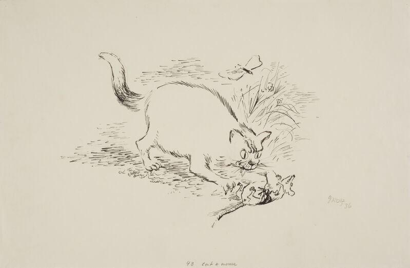George Grosz Cat And Mouse 1936 Available For Sale Artsy George Grosz Cat And Mouse 1936 Available For Sale Artsy