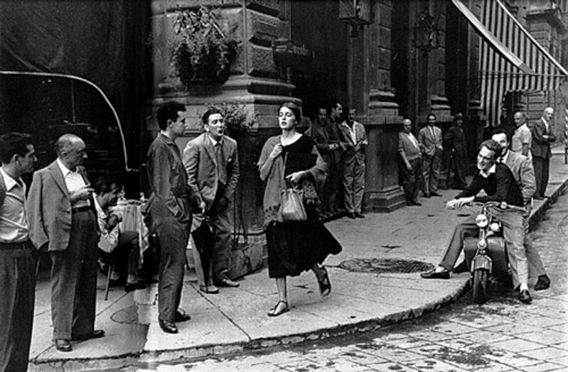 CPM RUTH ORKIN d1668 ITALY 1951 AMERICAN GIRL IN FLORENCE 