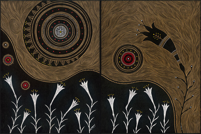 Etan Pavavalung 伊誕 巴瓦瓦隆 Lilies Having Something To Say 2021 Available For Sale Artsy