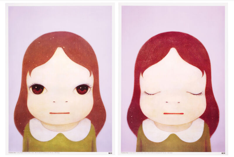 Yoshitomo Nara | COSMIC GIRLS: EYES OPEN/EYES CLOSED (2008) | Artsy