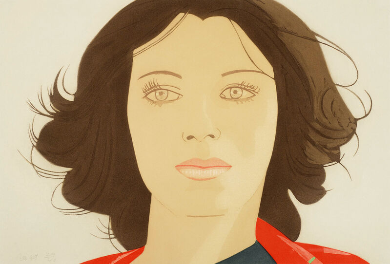 Alex Katz, ‘Ann Lauterbach’, 1977, Print, Aquatinta, Kunsthandel Hagemeier