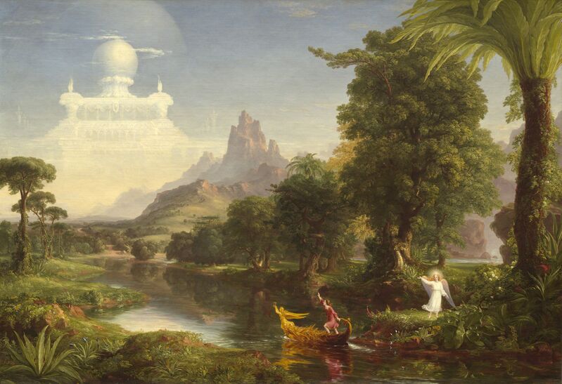 Thomas Cole  The Voyage of Life: Youth (12)  Artsy