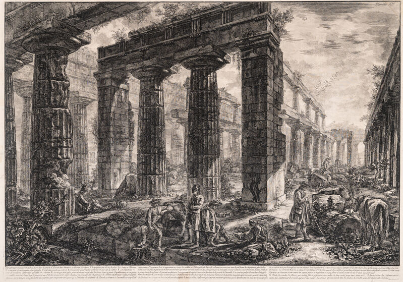 Giovanni Battista Piranesi Vue Interieure Du Temple De Neptune From Views Of Paestum 1778 Artsy Giovanni Battista Piranesi Vue Interieure Du Temple De Neptune From Views Of Paestum 1778 Artsy